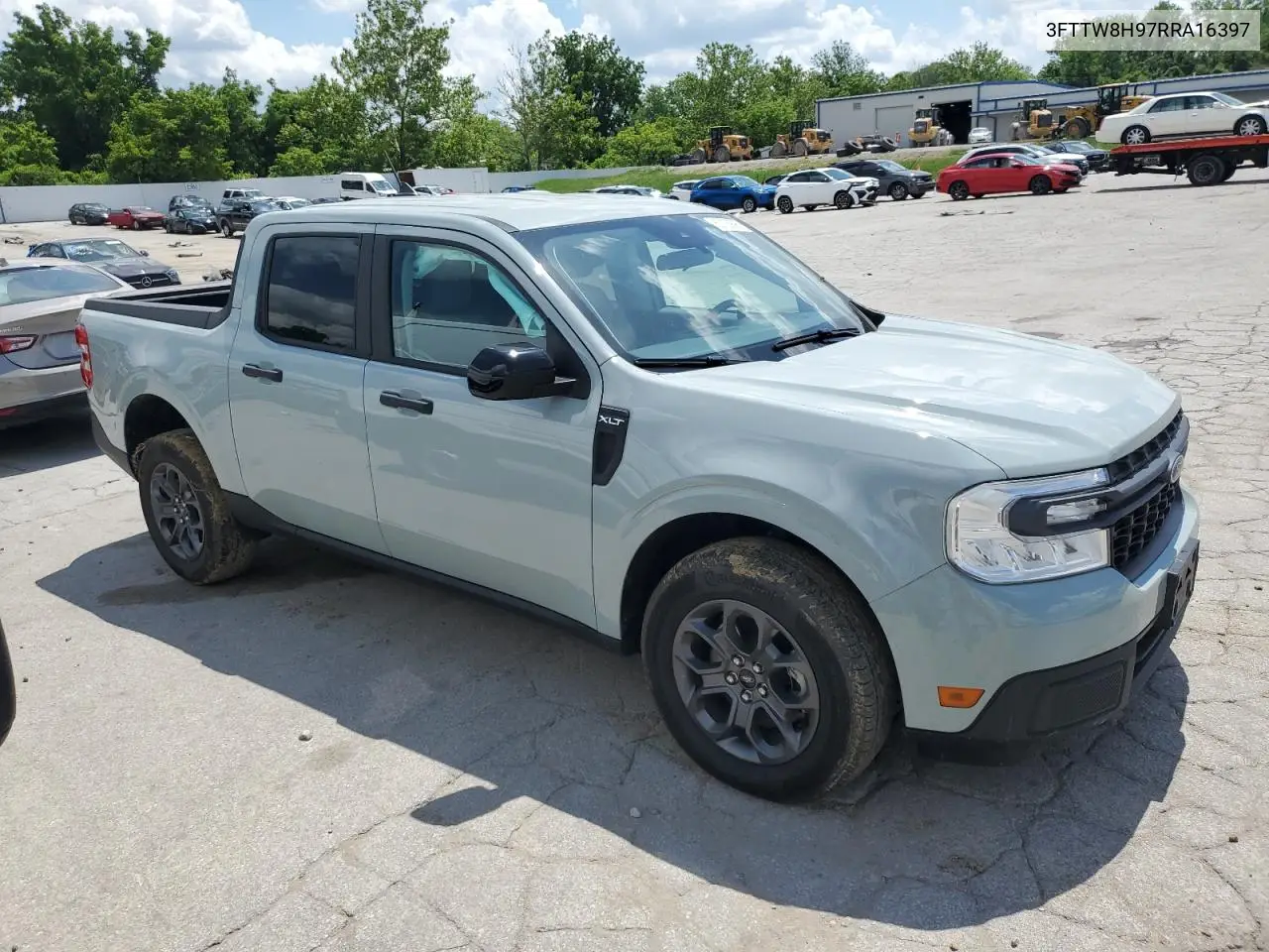 2024 Ford Maverick Xlt VIN: 3FTTW8H97RRA16397 Lot: 62136895