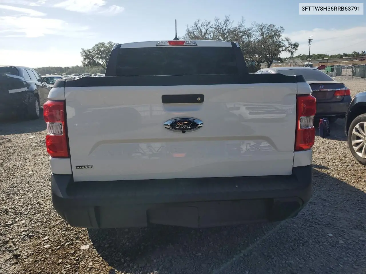2024 Ford Maverick Xlt VIN: 3FTTW8H36RRB63791 Lot: 62570345