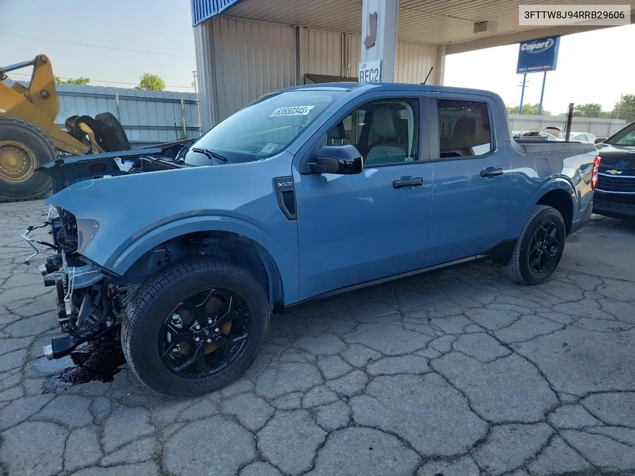 2024 Ford Maverick Xlt VIN: 3FTTW8J94RRB29606 Lot: 62650345