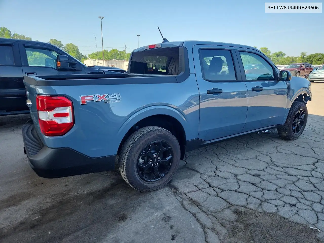2024 Ford Maverick Xlt VIN: 3FTTW8J94RRB29606 Lot: 62650345