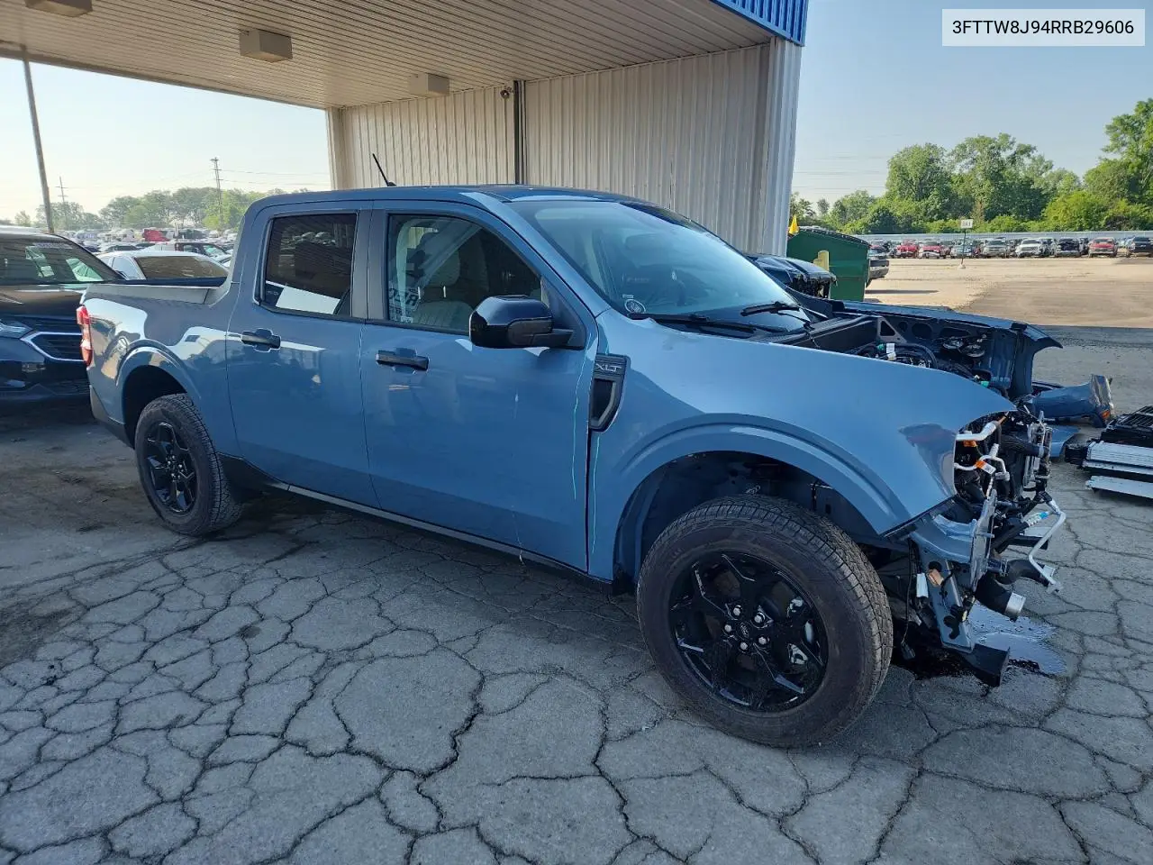 2024 Ford Maverick Xlt VIN: 3FTTW8J94RRB29606 Lot: 62650345