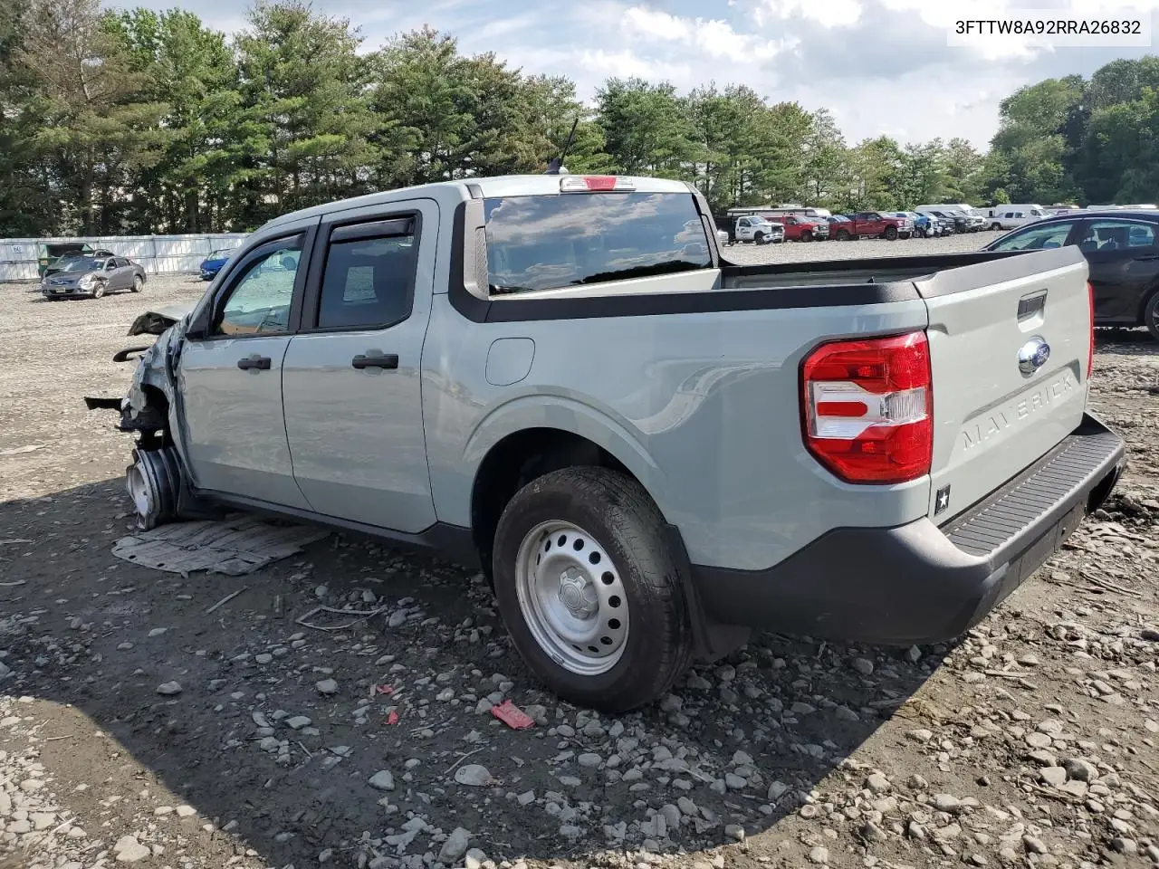 2024 Ford Maverick Xl VIN: 3FTTW8A92RRA26832 Lot: 62675495