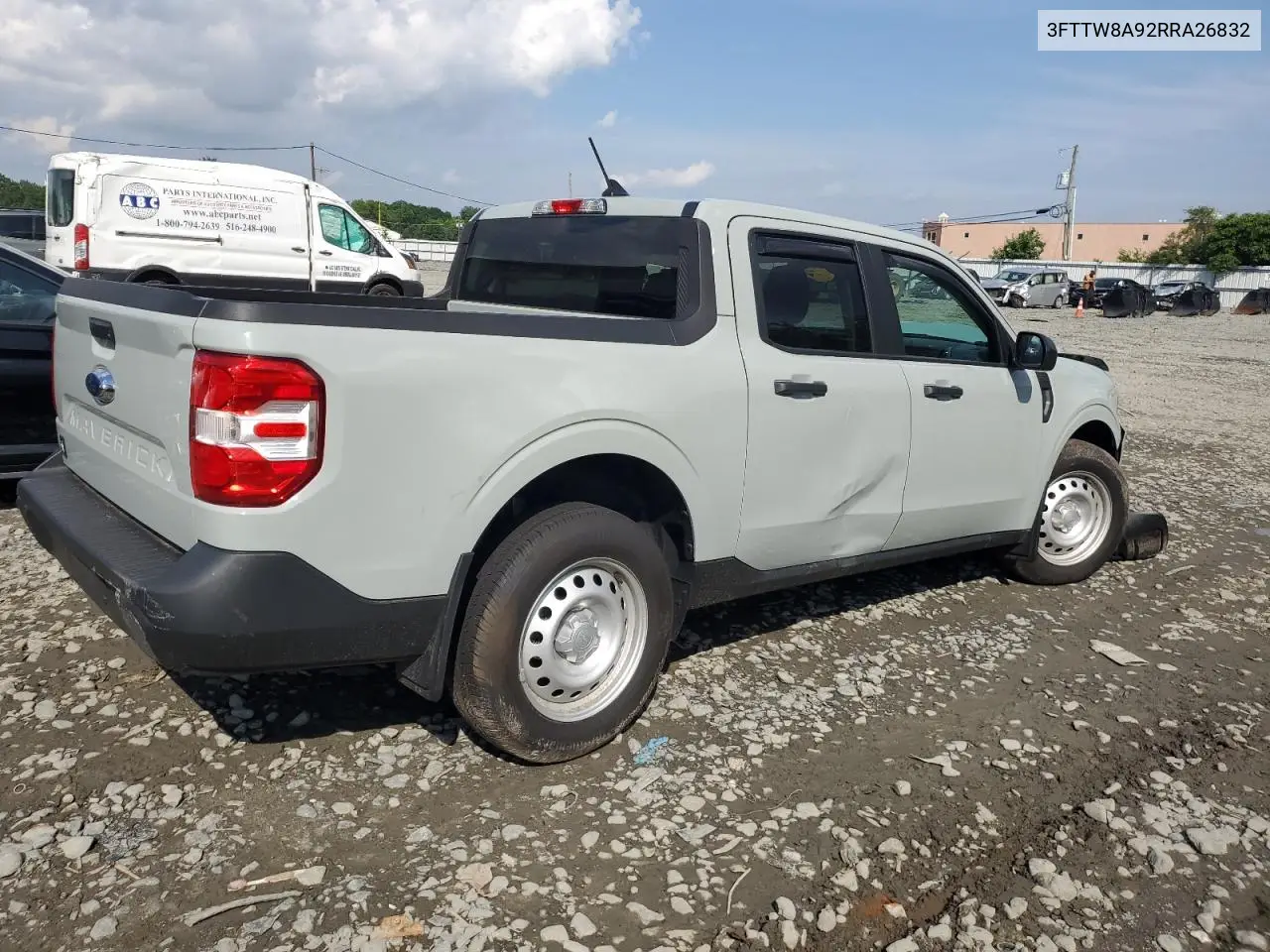 2024 Ford Maverick Xl VIN: 3FTTW8A92RRA26832 Lot: 62675495