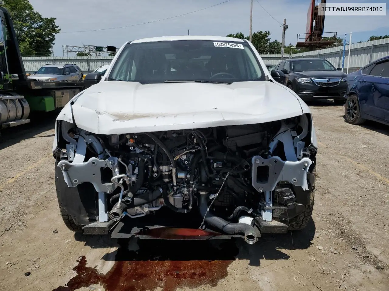 2024 Ford Maverick Xlt VIN: 3FTTW8J99RRB74010 Lot: 62679895