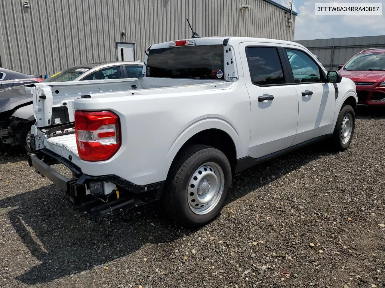 2024 Ford Maverick Xl VIN: 3FTTW8A34RRA40887 Lot: 63010135