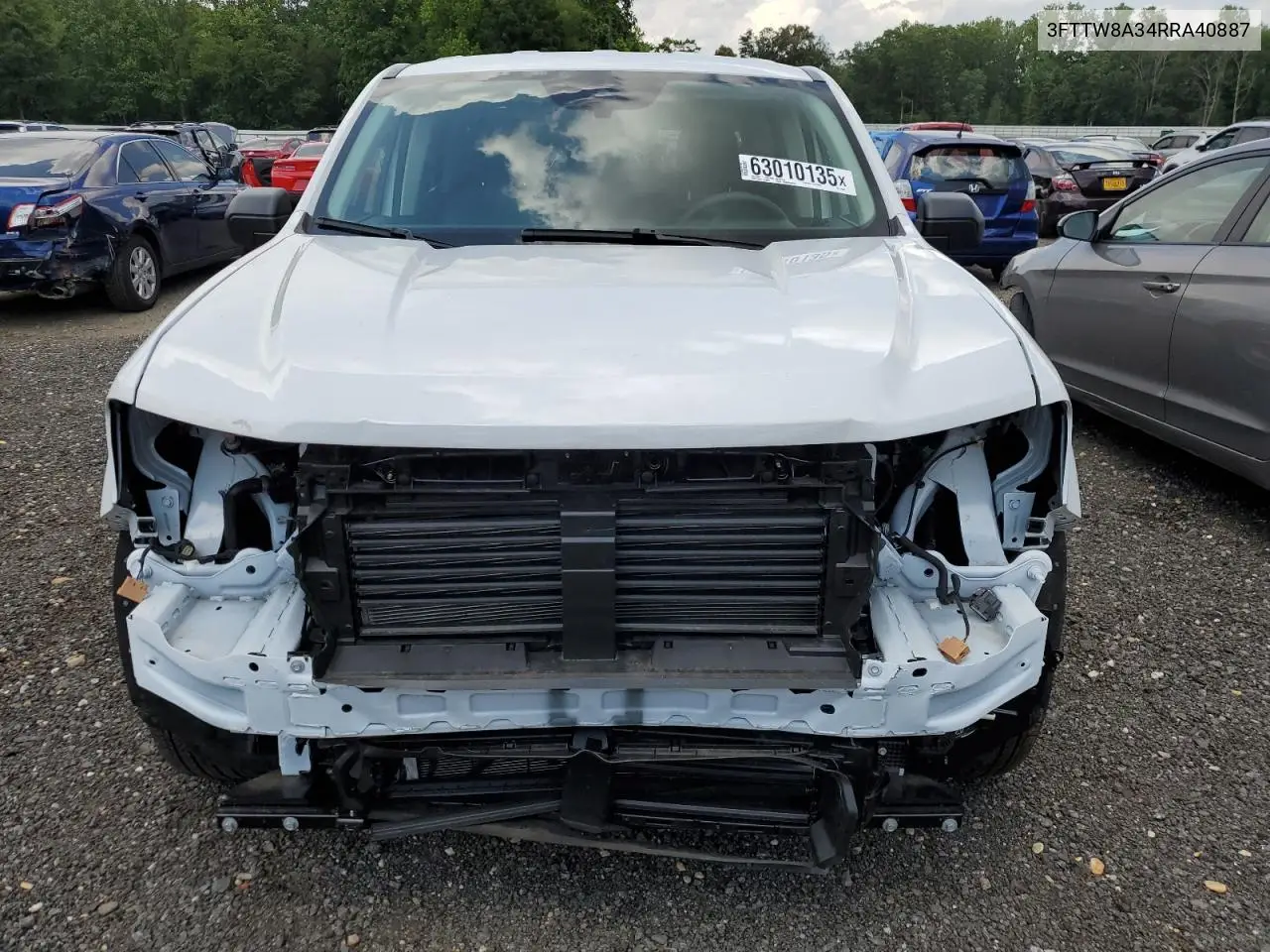 2024 Ford Maverick Xl VIN: 3FTTW8A34RRA40887 Lot: 63010135