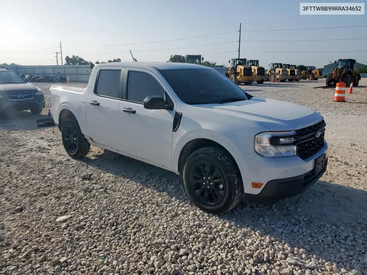 2024 Ford Maverick Xl VIN: 3FTTW8B99RRA34652 Lot: 63022555