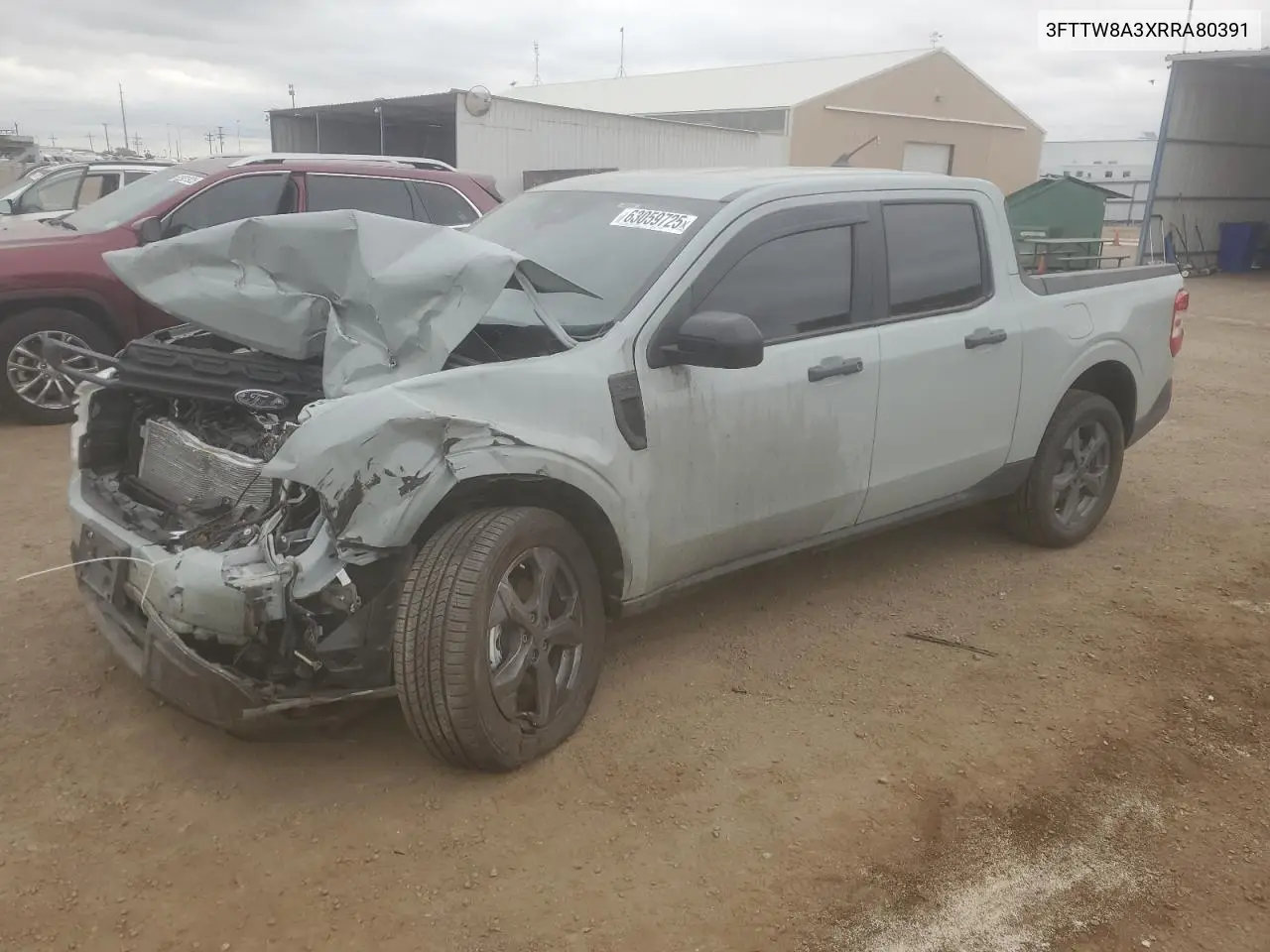 2024 Ford Maverick Xl VIN: 3FTTW8A3XRRA80391 Lot: 63059725