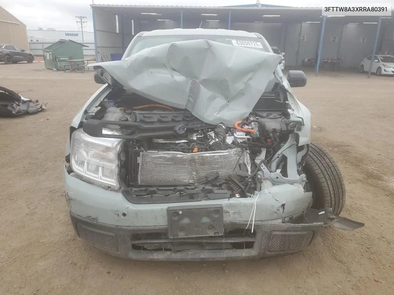 2024 Ford Maverick Xl VIN: 3FTTW8A3XRRA80391 Lot: 63059725