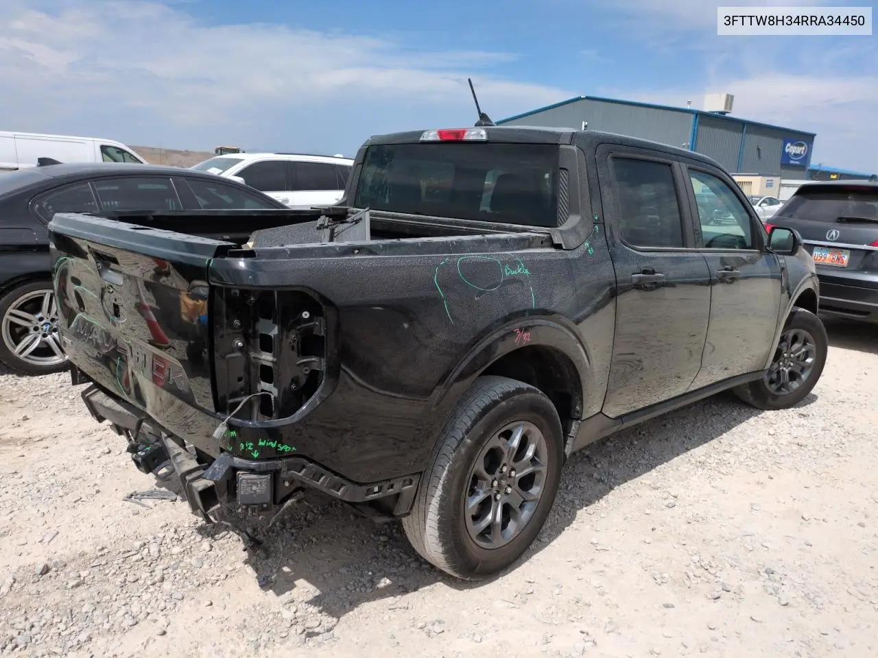 2024 Ford Maverick Xlt VIN: 3FTTW8H34RRA34450 Lot: 63073135
