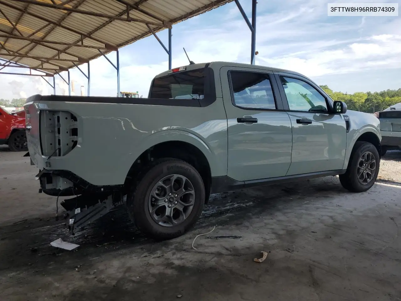 2024 Ford Maverick Xlt VIN: 3FTTW8H96RRB74309 Lot: 63218695