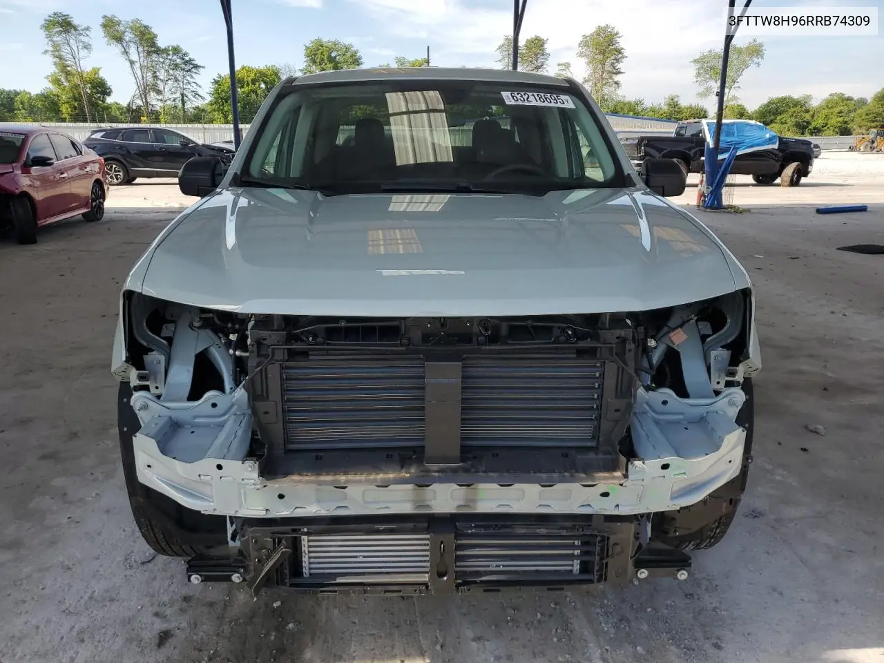 2024 Ford Maverick Xlt VIN: 3FTTW8H96RRB74309 Lot: 63218695