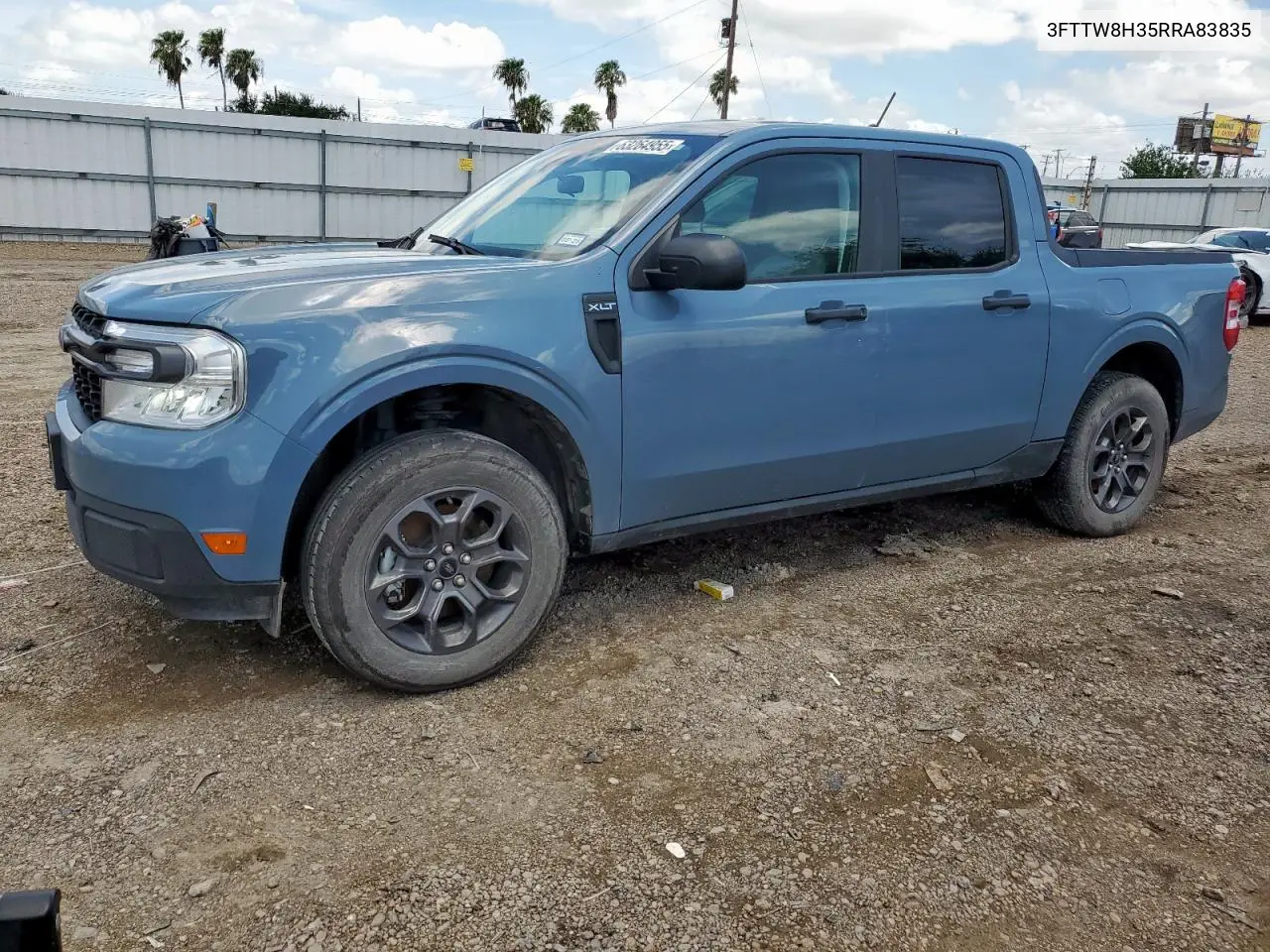 2024 Ford Maverick Xlt VIN: 3FTTW8H35RRA83835 Lot: 63264955