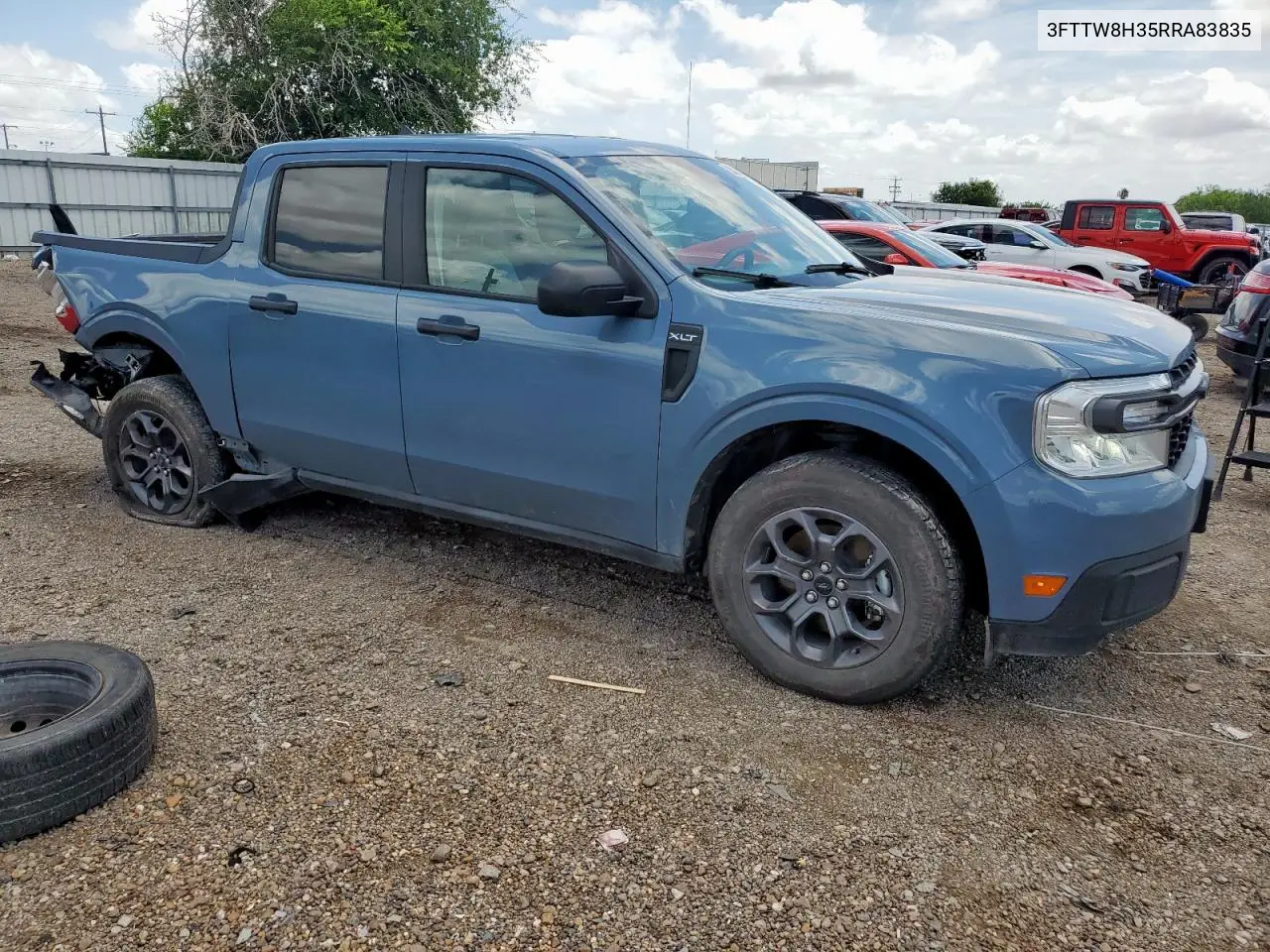 2024 Ford Maverick Xlt VIN: 3FTTW8H35RRA83835 Lot: 63264955
