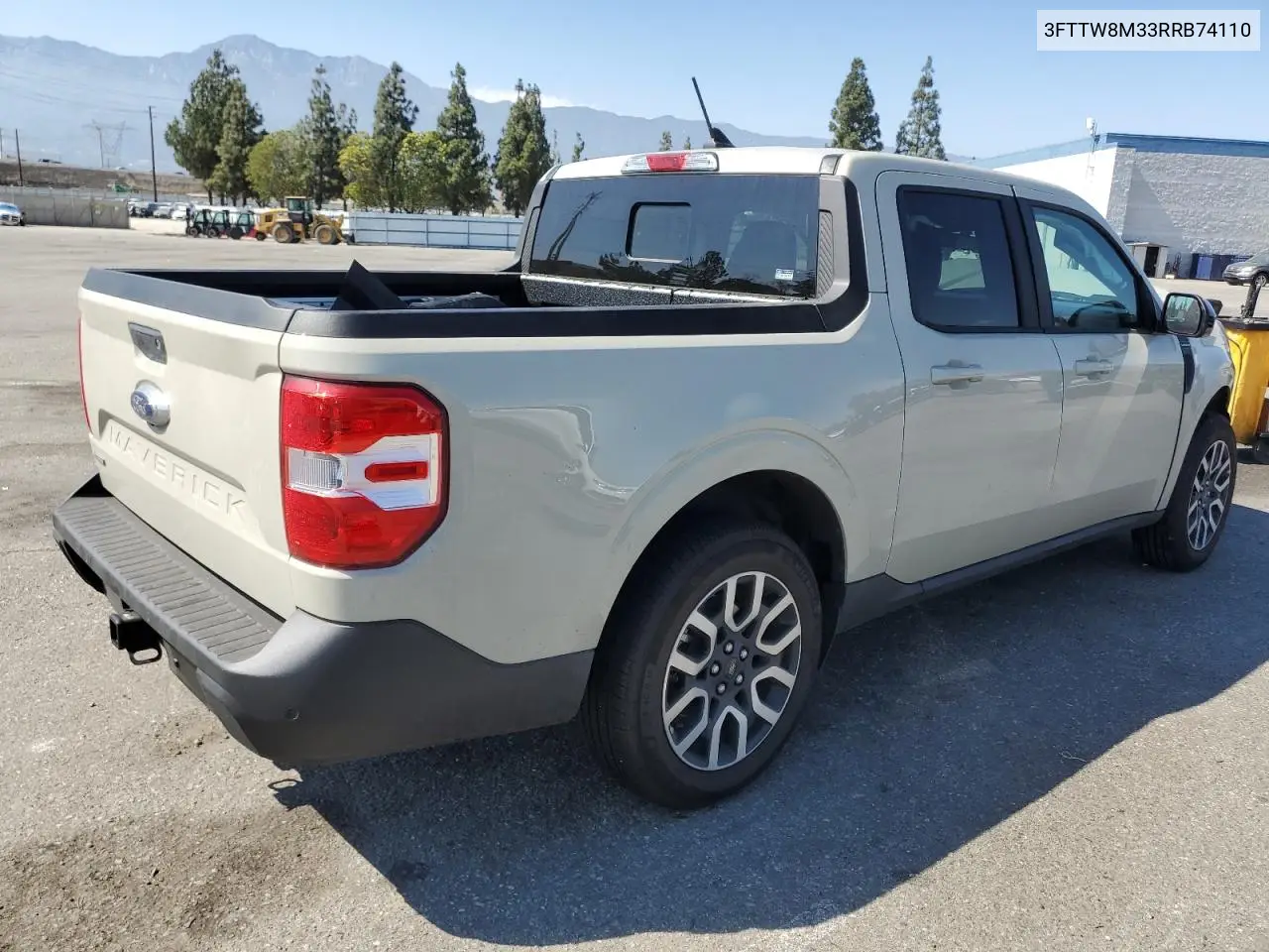 2024 Ford Maverick Lariat VIN: 3FTTW8M33RRB74110 Lot: 63328445
