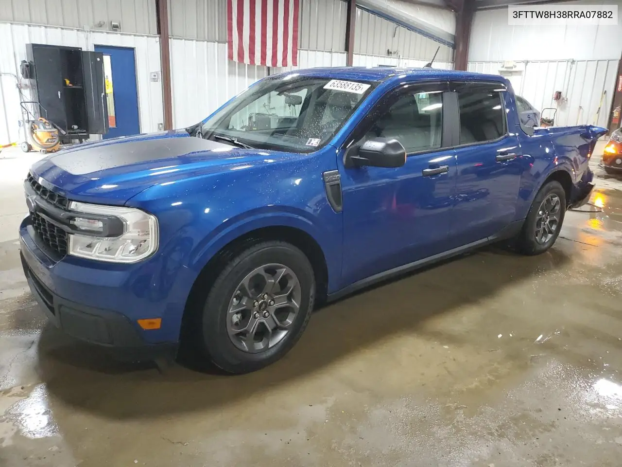 2024 Ford Maverick Xlt VIN: 3FTTW8H38RRA07882 Lot: 63588135