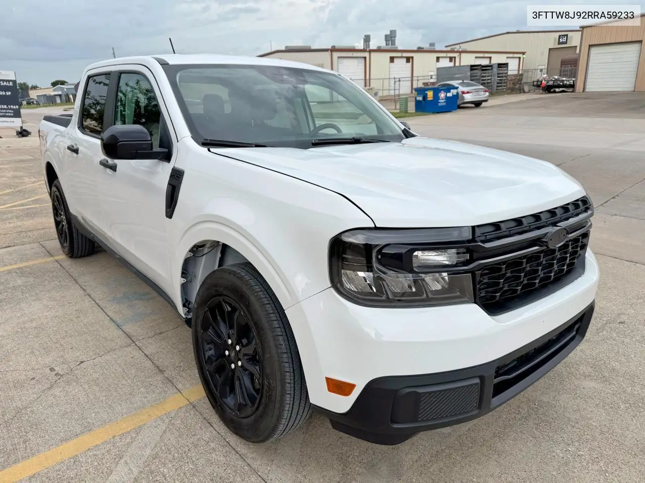 2024 Ford Maverick Xlt VIN: 3FTTW8J92RRA59233 Lot: 63710685