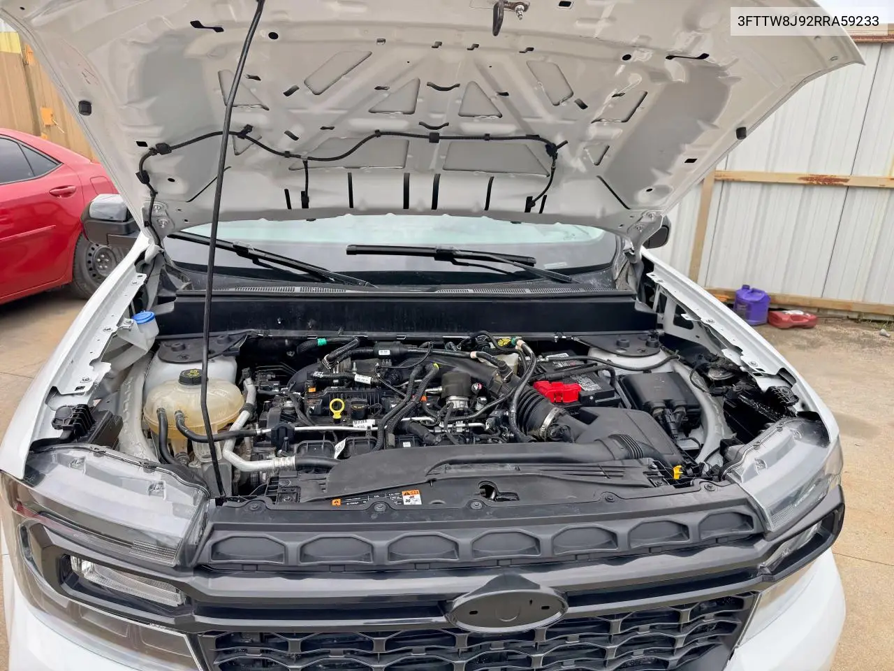 2024 Ford Maverick Xlt VIN: 3FTTW8J92RRA59233 Lot: 63710685