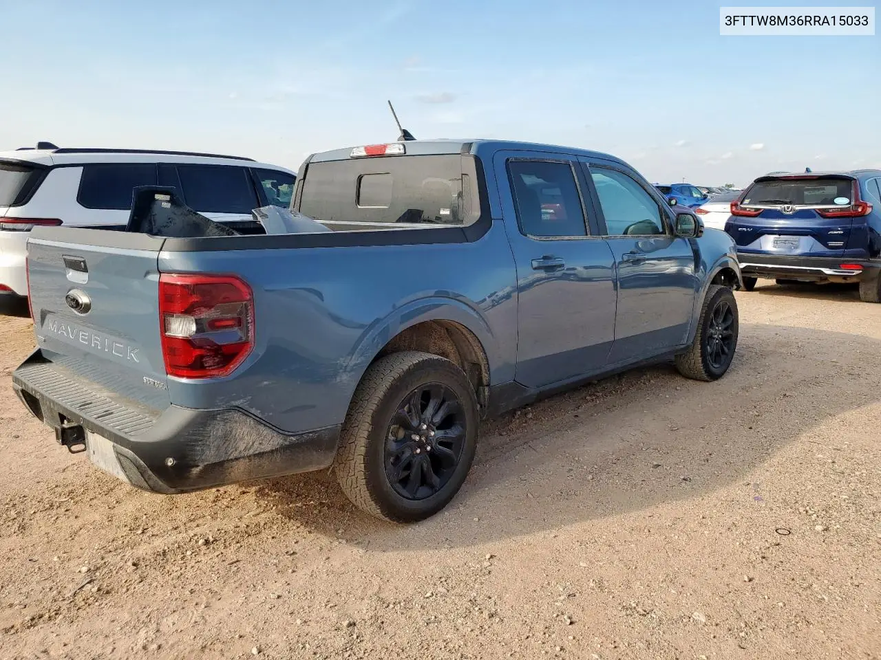 2024 Ford Maverick Lariat VIN: 3FTTW8M36RRA15033 Lot: 64521205