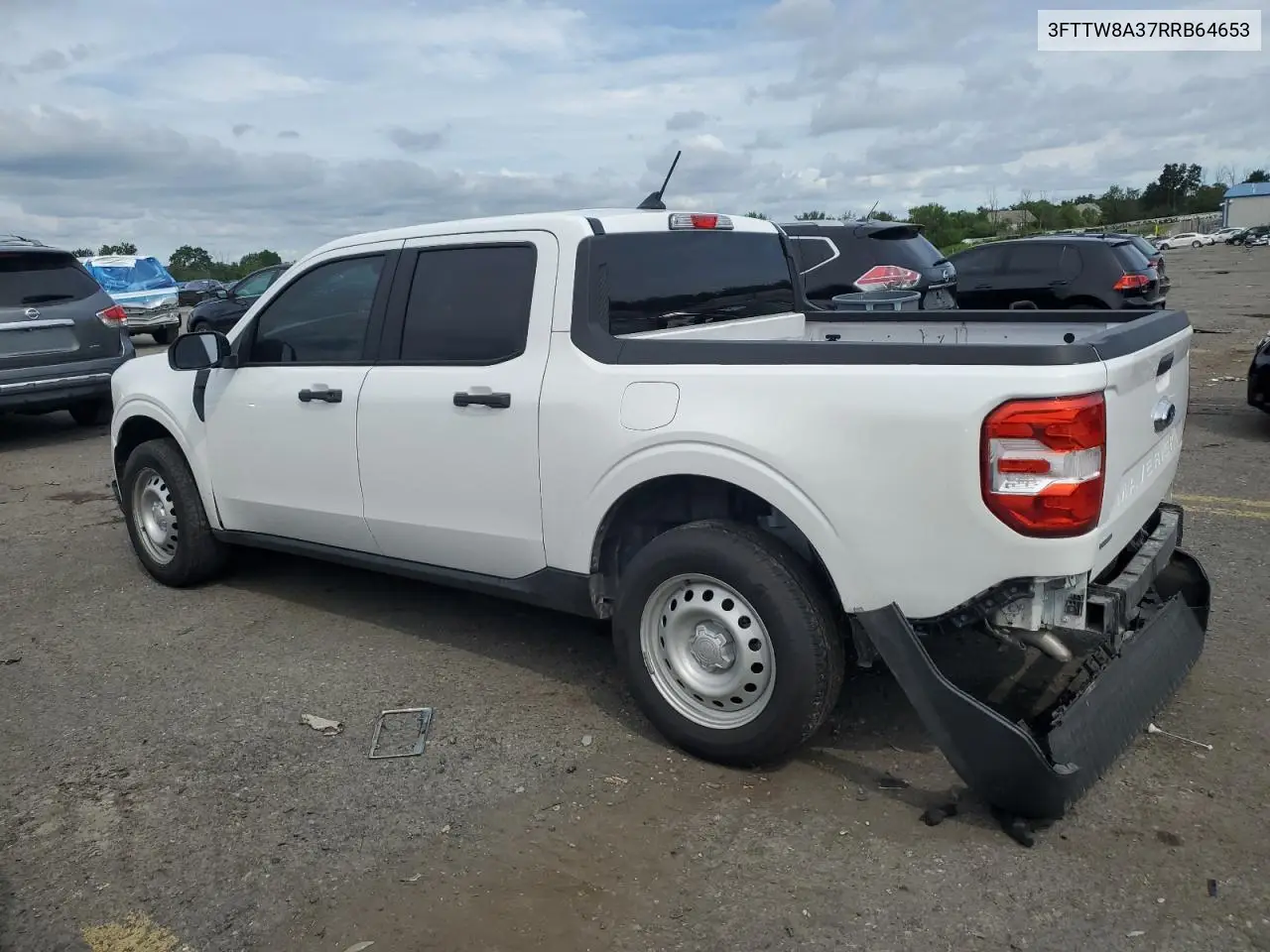 2024 Ford Maverick Xl VIN: 3FTTW8A37RRB64653 Lot: 64640785