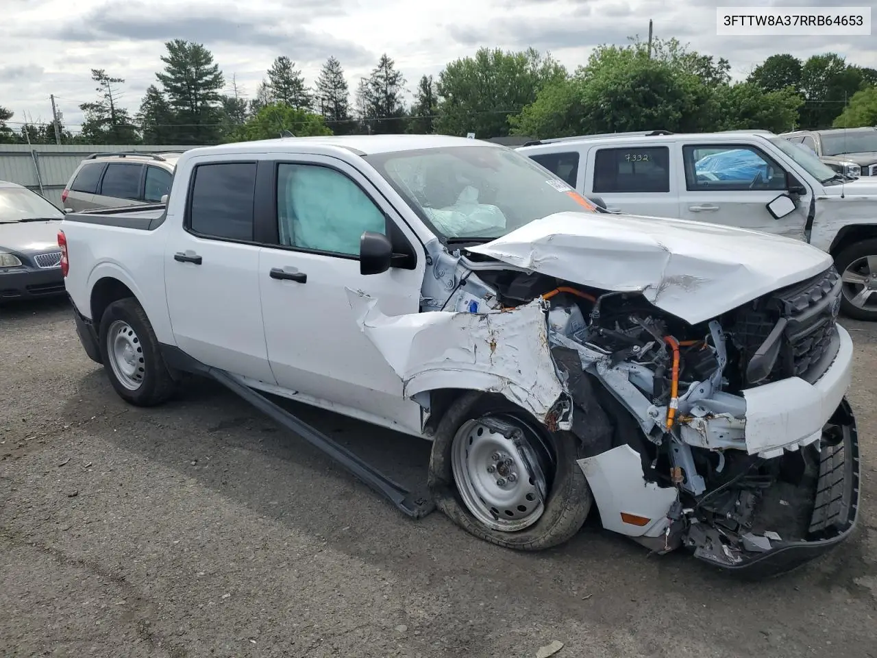 2024 Ford Maverick Xl VIN: 3FTTW8A37RRB64653 Lot: 64640785