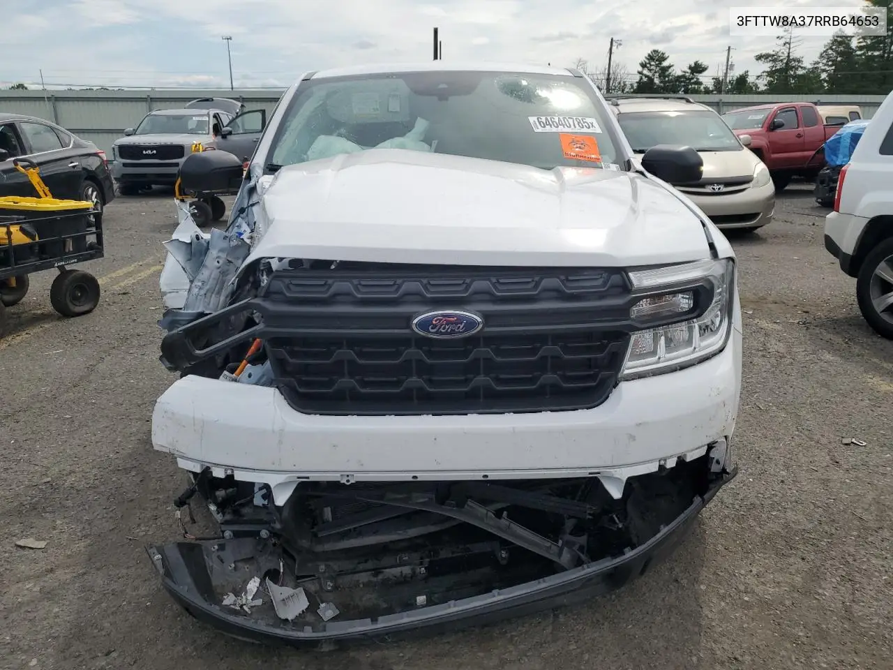 2024 Ford Maverick Xl VIN: 3FTTW8A37RRB64653 Lot: 64640785