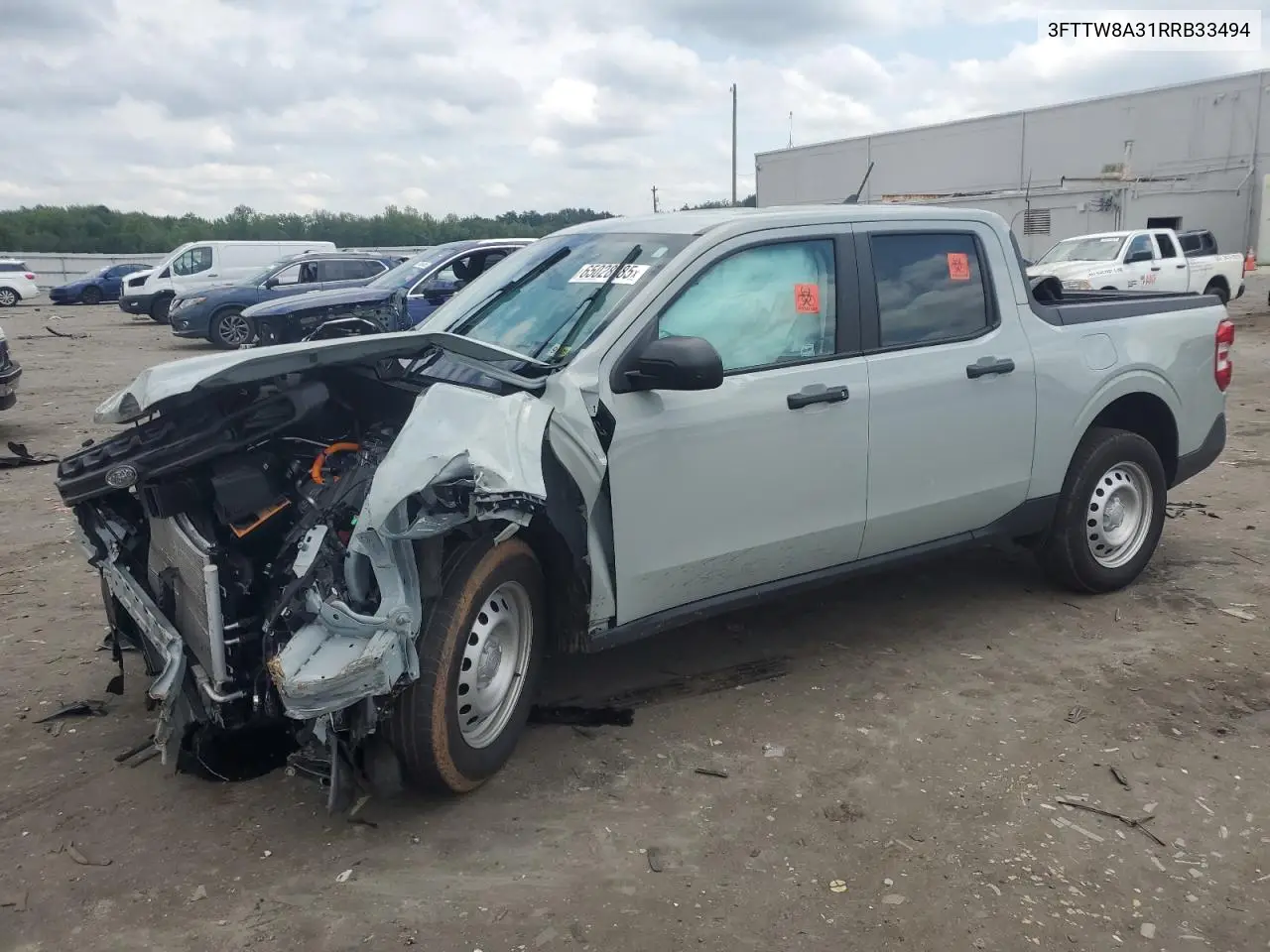 2024 Ford Maverick Xl VIN: 3FTTW8A31RRB33494 Lot: 65028285