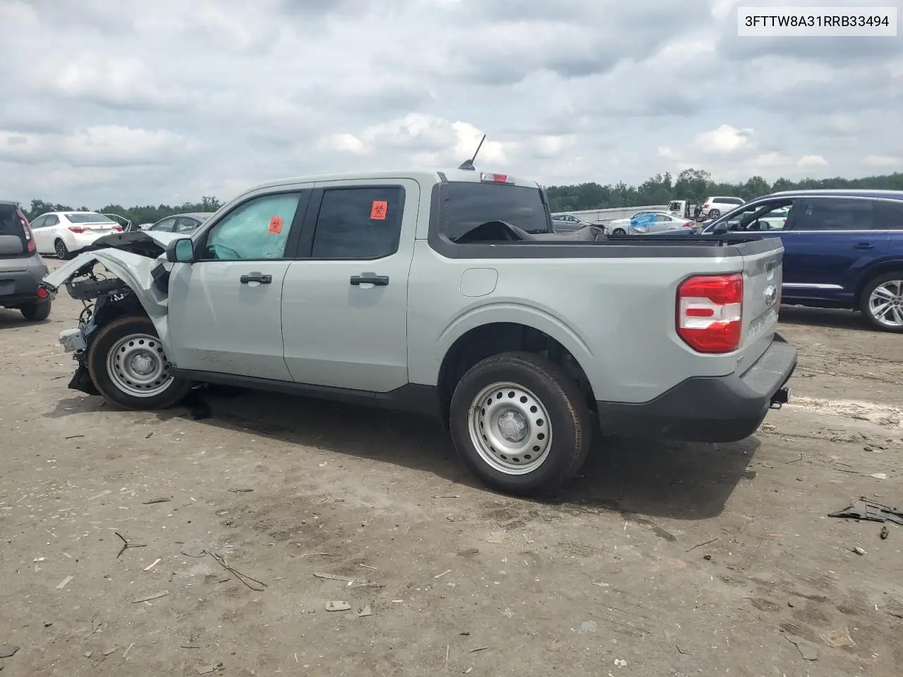 2024 Ford Maverick Xl VIN: 3FTTW8A31RRB33494 Lot: 65028285