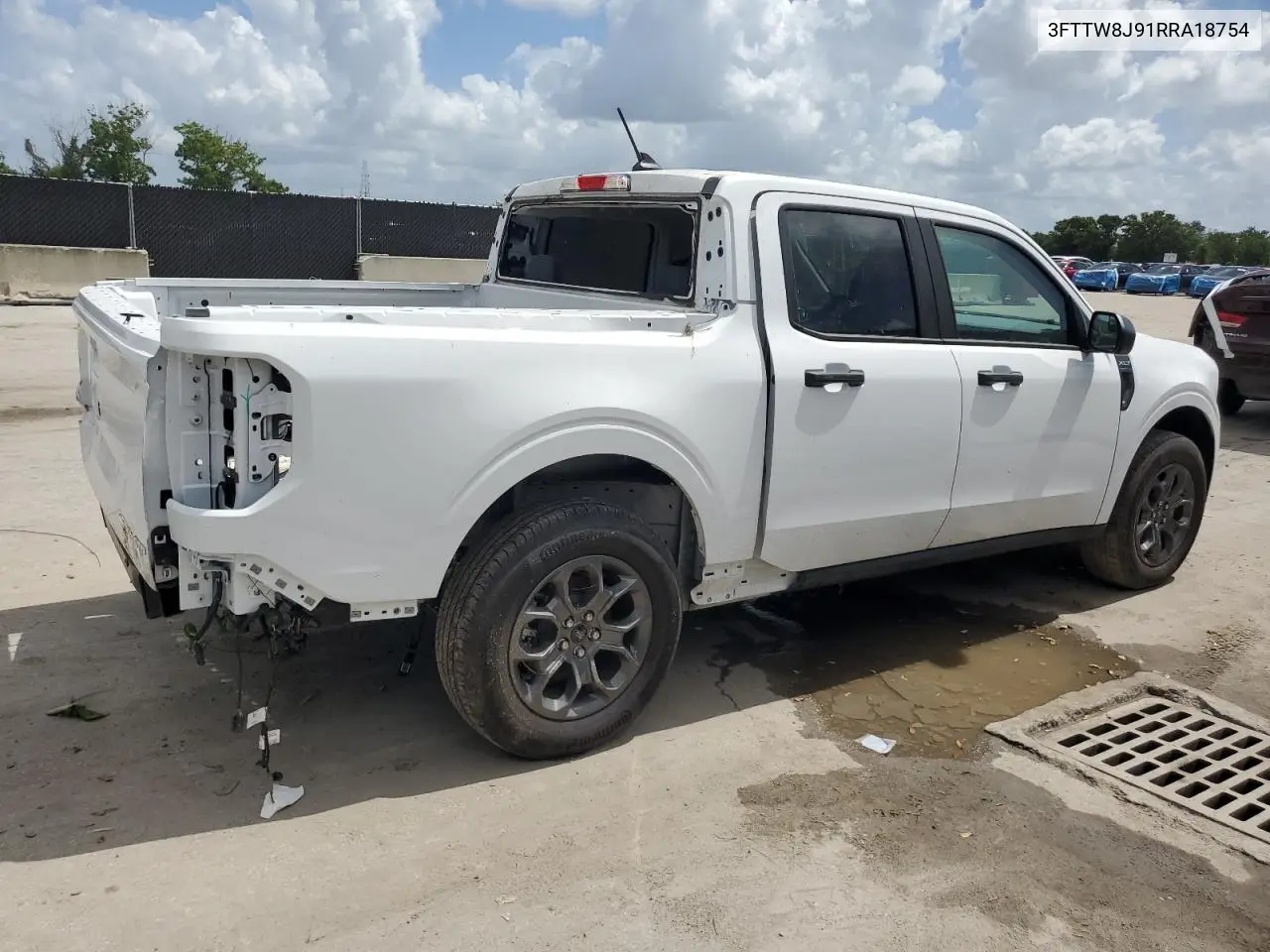 2024 Ford Maverick Xlt VIN: 3FTTW8J91RRA18754 Lot: 65247505