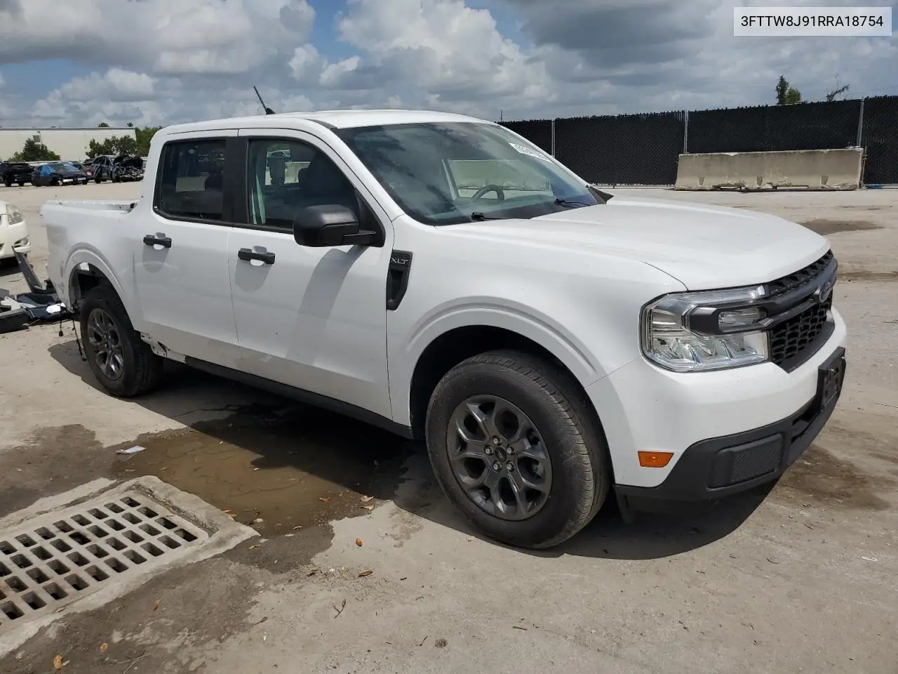 2024 Ford Maverick Xlt VIN: 3FTTW8J91RRA18754 Lot: 65247505