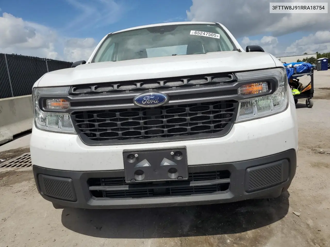 2024 Ford Maverick Xlt VIN: 3FTTW8J91RRA18754 Lot: 65247505