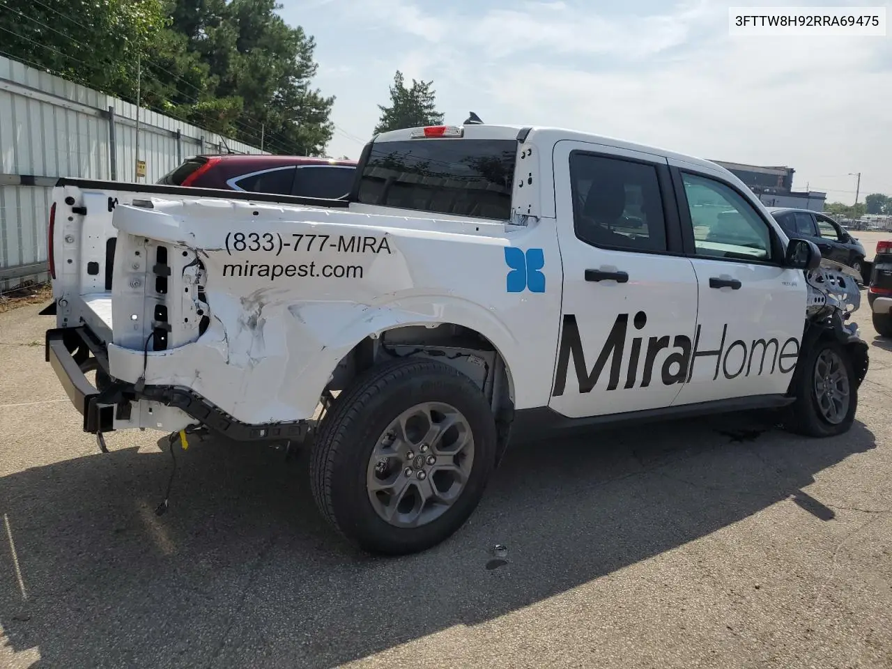 2024 Ford Maverick Xlt VIN: 3FTTW8H92RRA69475 Lot: 65433605