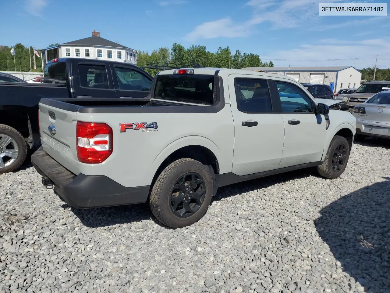 2024 Ford Maverick Xlt VIN: 3FTTW8J96RRA71482 Lot: 65547365