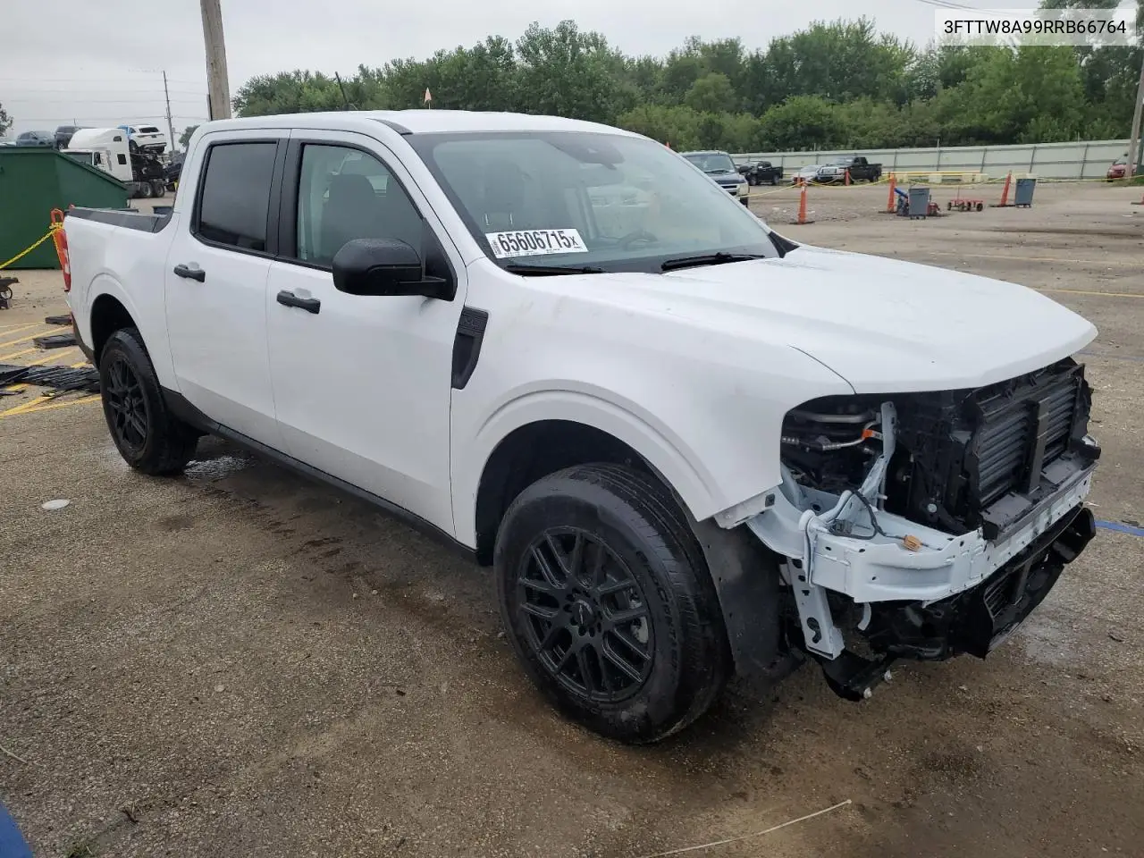 2024 Ford Maverick Xl VIN: 3FTTW8A99RRB66764 Lot: 65606715