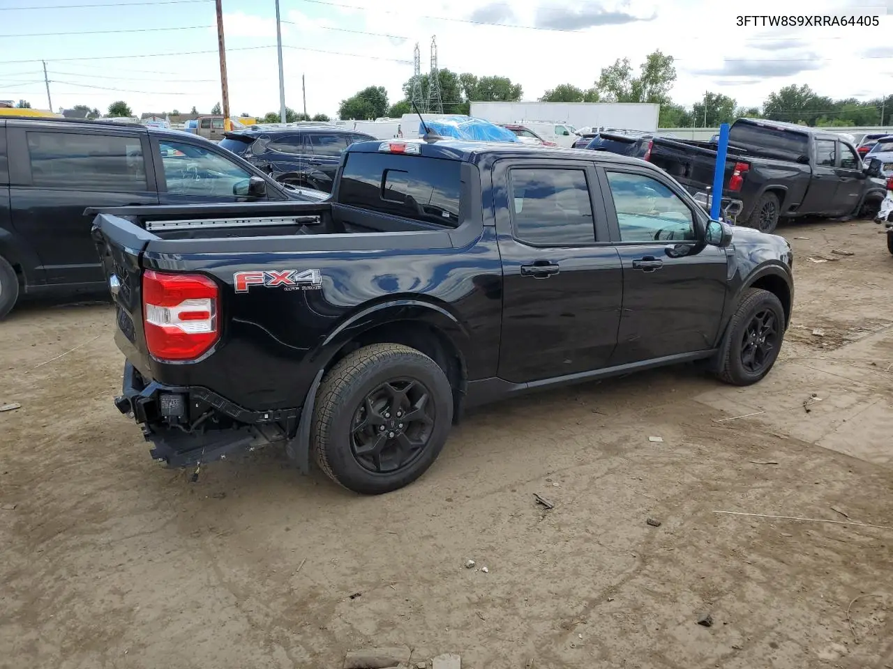 2024 Ford Maverick Lariat VIN: 3FTTW8S9XRRA64405 Lot: 65673415