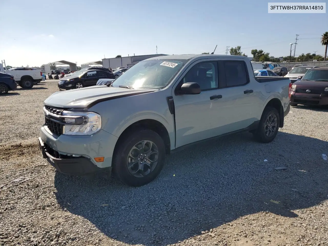 2024 Ford Maverick Xlt VIN: 3FTTW8H37RRA14810 Lot: 65787245