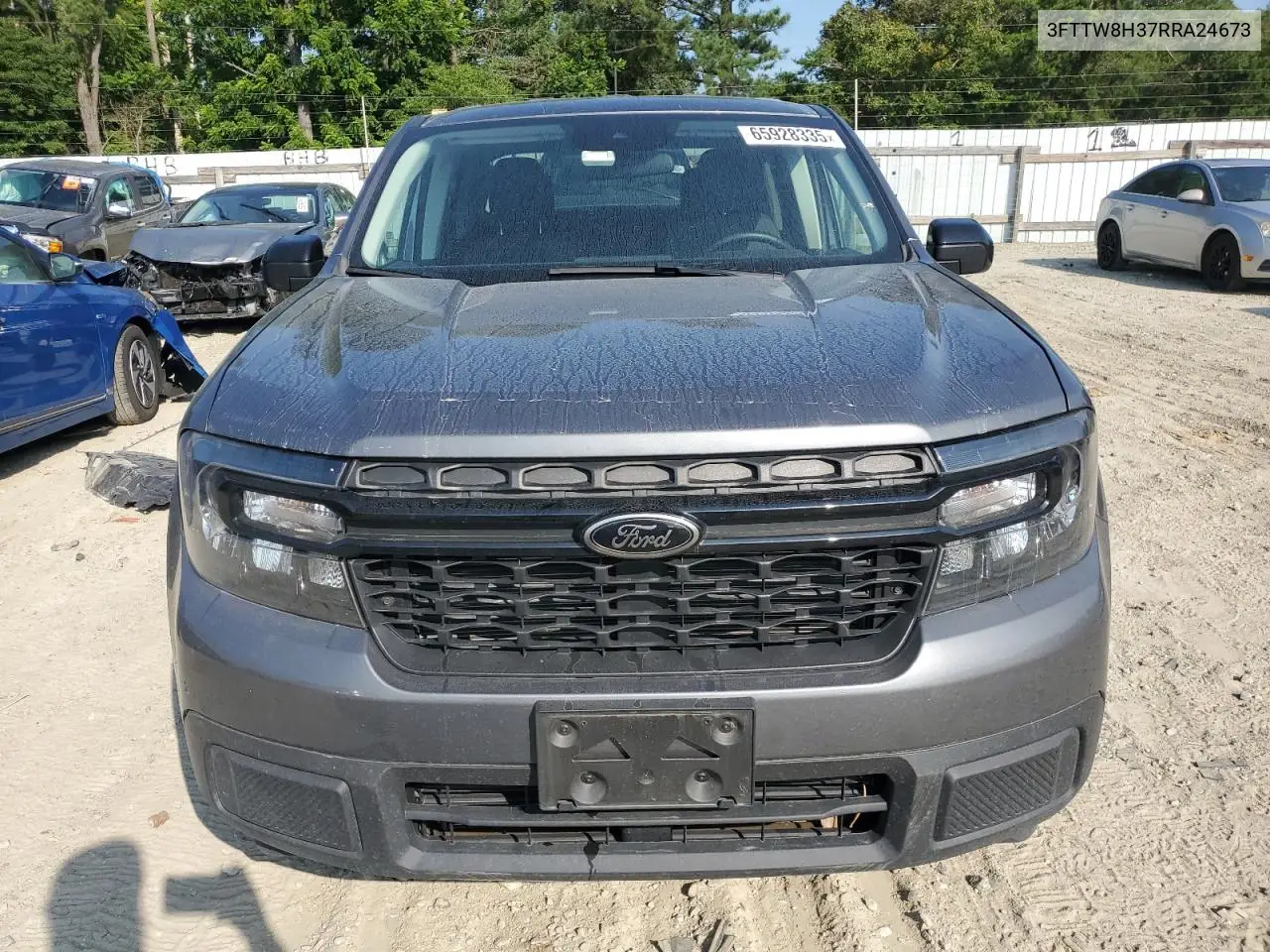 2024 Ford Maverick Xlt VIN: 3FTTW8H37RRA24673 Lot: 65928335