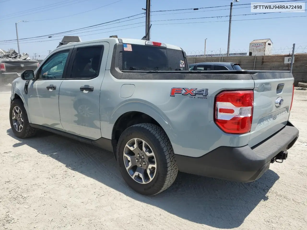 2024 Ford Maverick Xlt VIN: 3FTTW8J94RRA72498 Lot: 66003295
