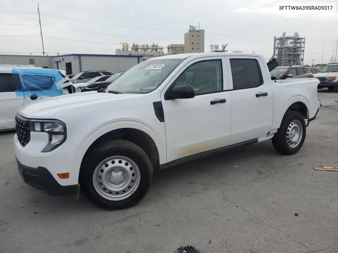 2025 Ford Maverick Xl VIN: 3FTTW8A39SRA09317 Lot: 62194315