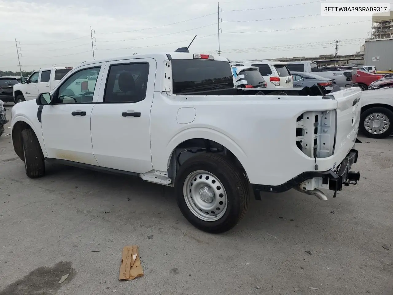 2025 Ford Maverick Xl VIN: 3FTTW8A39SRA09317 Lot: 62194315