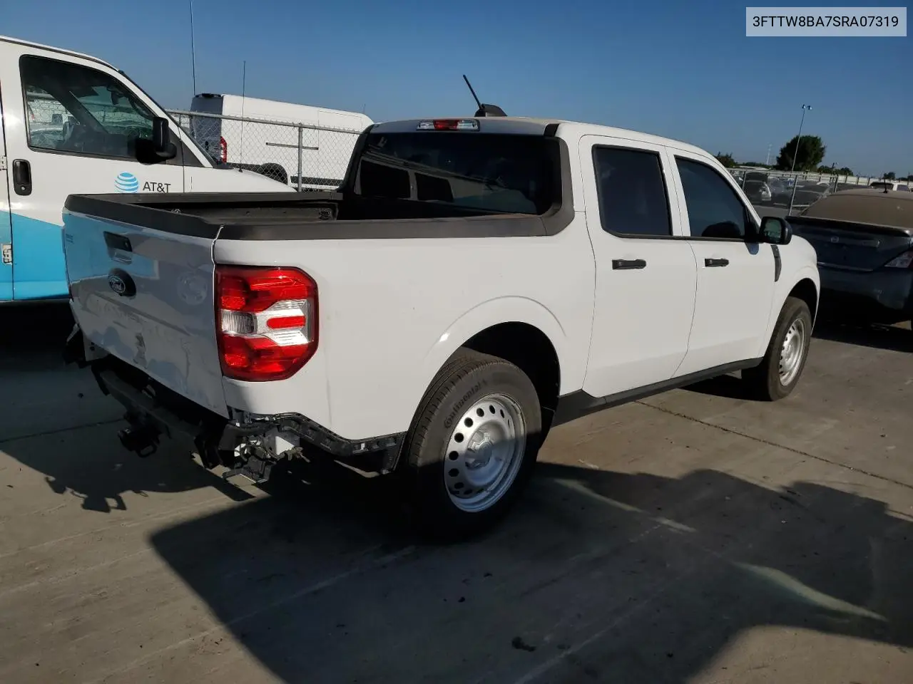 2025 Ford Maverick Xl VIN: 3FTTW8BA7SRA07319 Lot: 62395055
