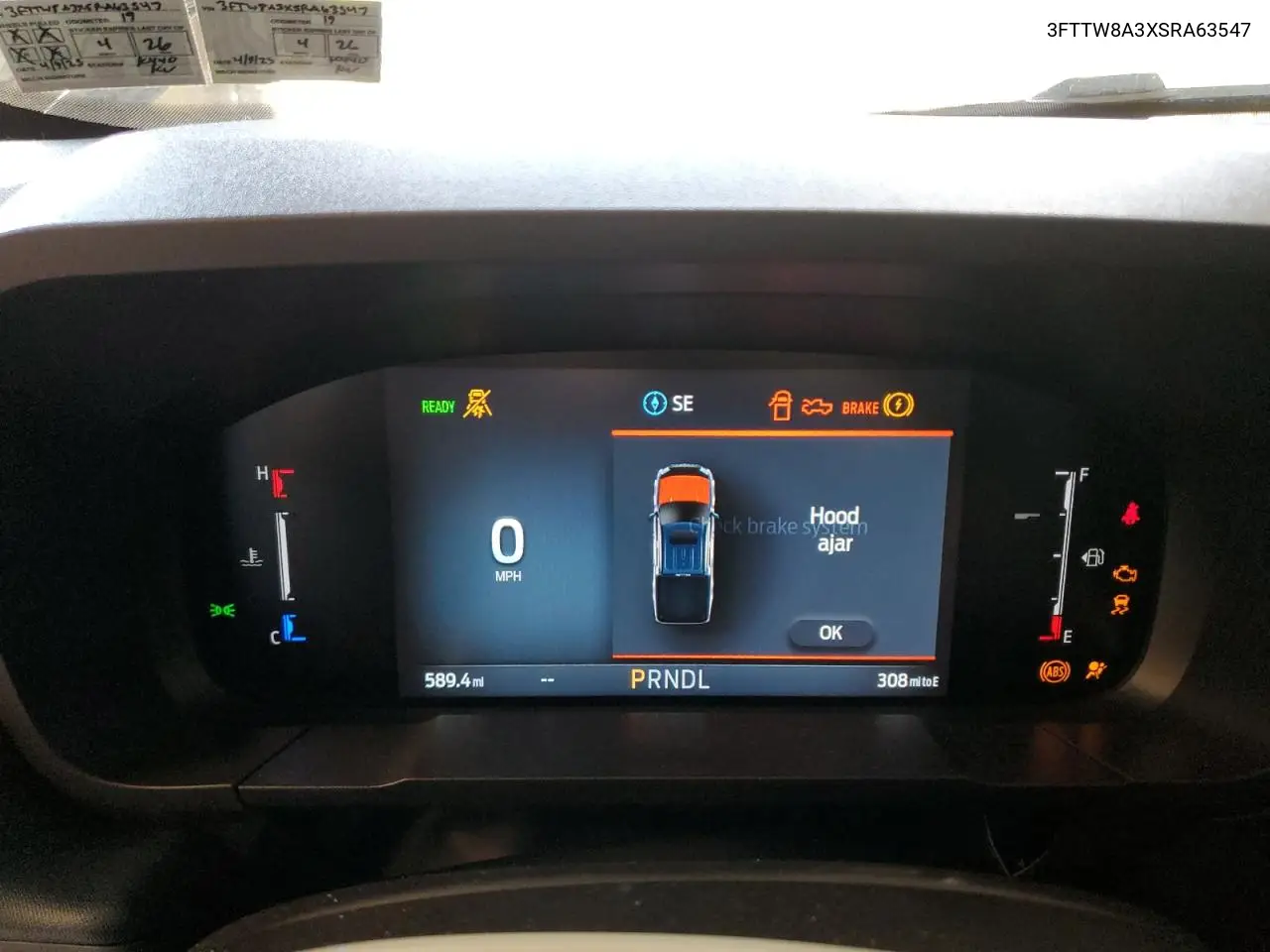 2025 Ford Maverick Xl VIN: 3FTTW8A3XSRA63547 Lot: 62854305