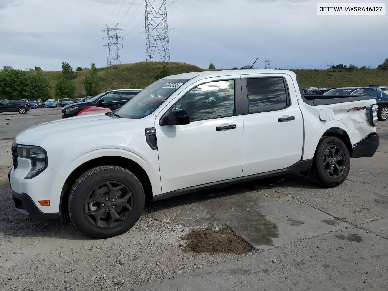 2025 Ford Maverick Xlt VIN: 3FTTW8JAXSRA46827 Lot: 63433395