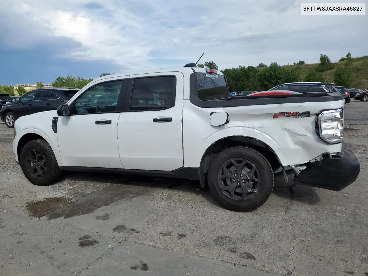 2025 Ford Maverick Xlt VIN: 3FTTW8JAXSRA46827 Lot: 63433395