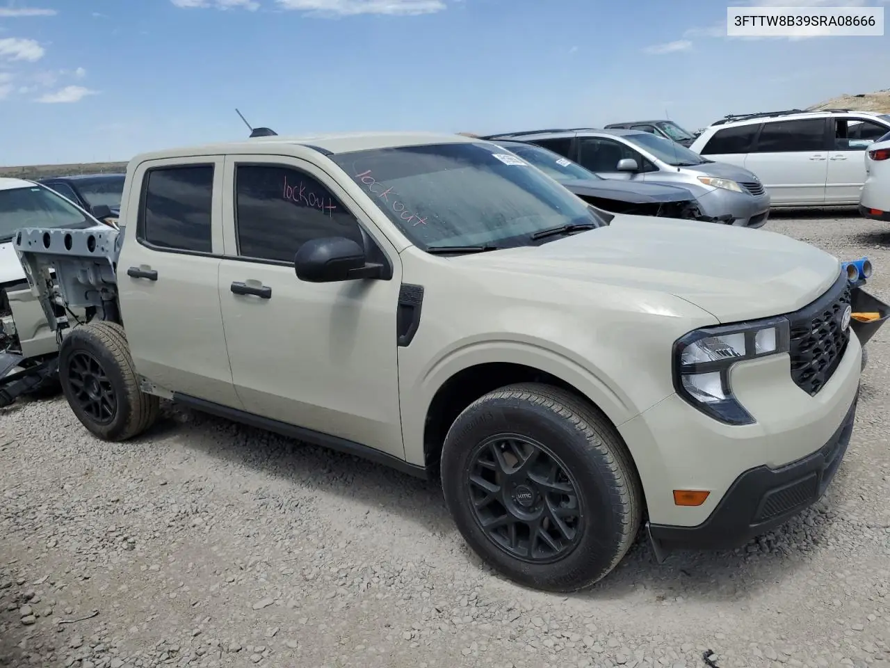 2025 Ford Maverick Xl VIN: 3FTTW8B39SRA08666 Lot: 65166505