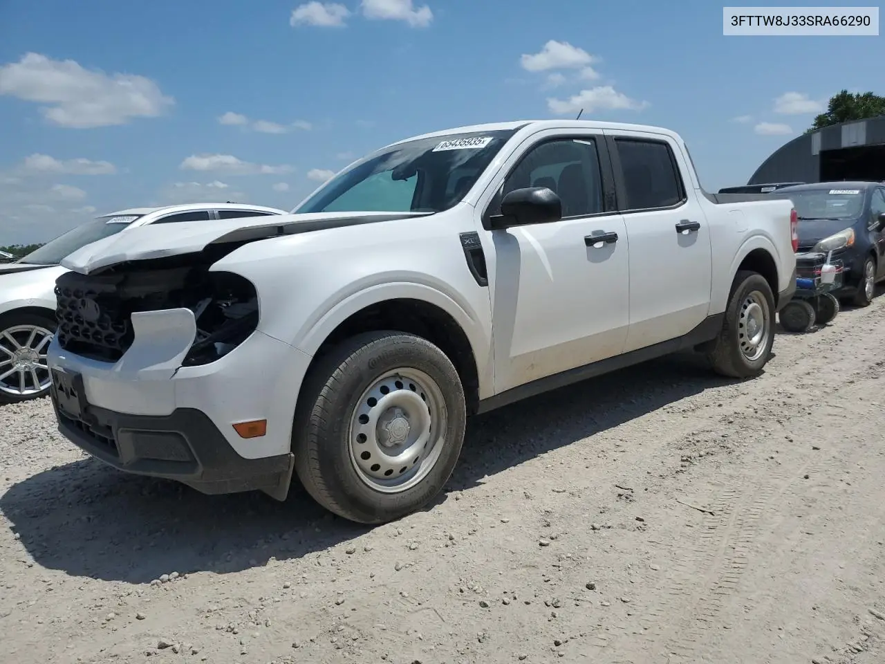 2025 Ford Maverick Xlt VIN: 3FTTW8J33SRA66290 Lot: 65435935