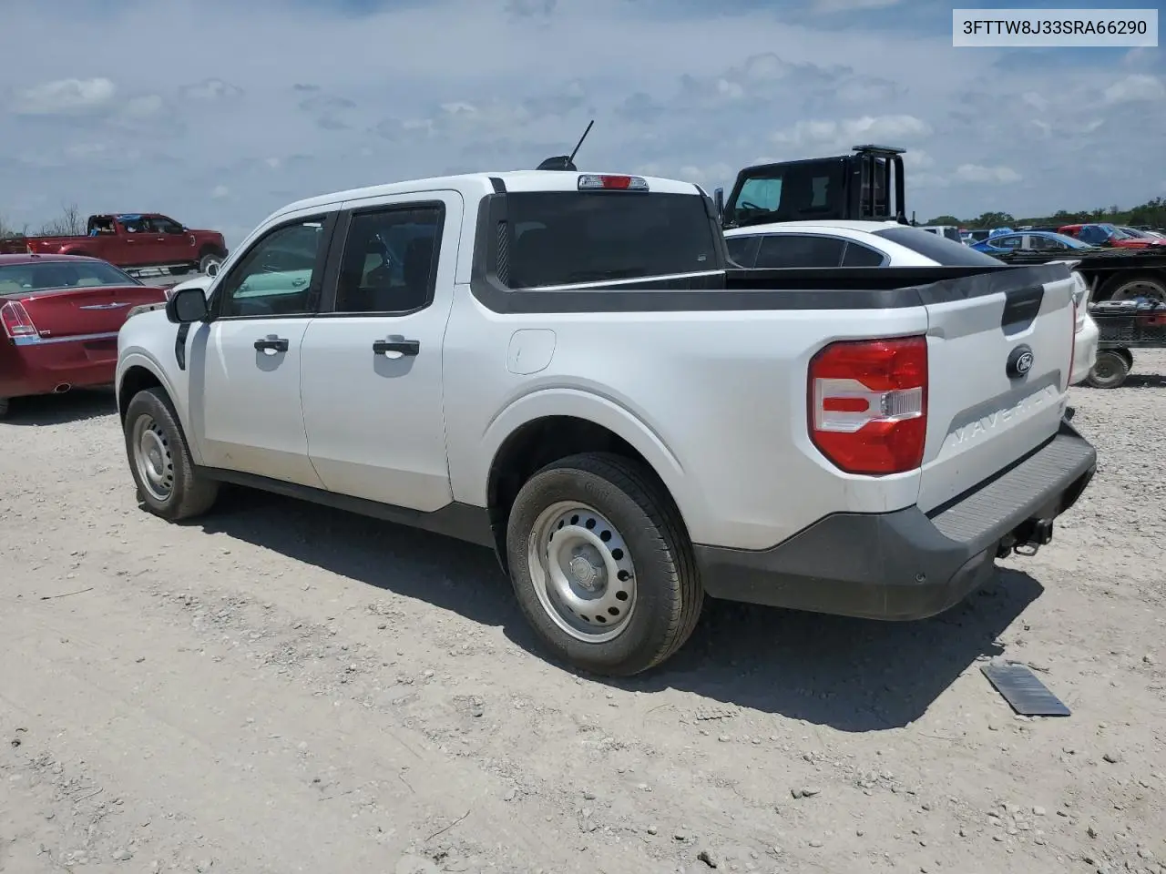 2025 Ford Maverick Xlt VIN: 3FTTW8J33SRA66290 Lot: 65435935
