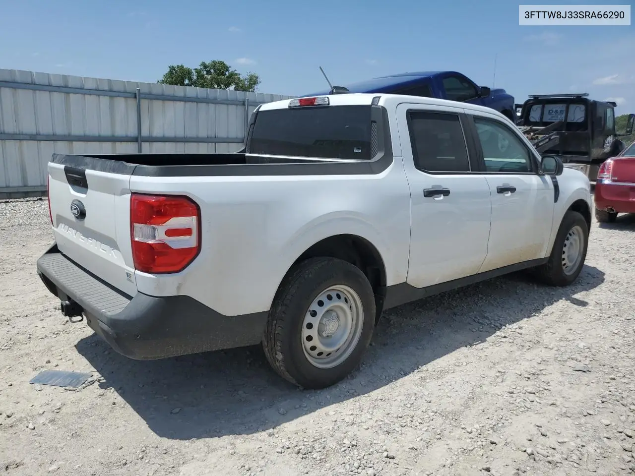 2025 Ford Maverick Xlt VIN: 3FTTW8J33SRA66290 Lot: 65435935