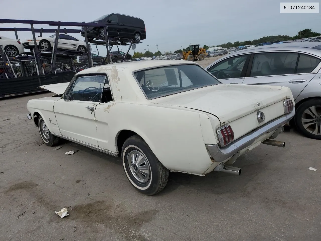 1966 Ford Mustang VIN: 6T07T240184 Lot: 69255434