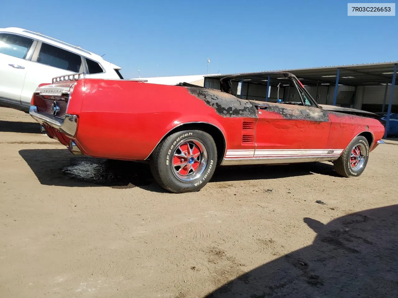 1967 Ford Mustang VIN: 7R03C226653 Lot: 74903644